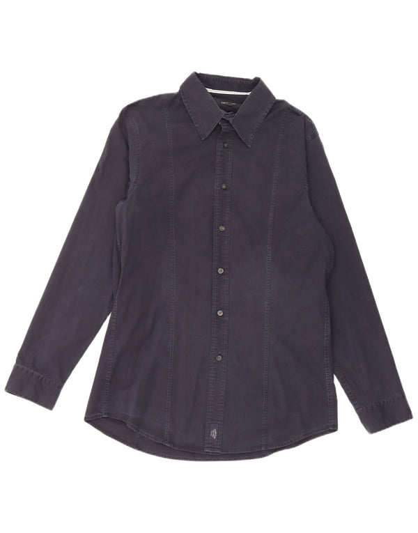 Camisa masculina Calvin Klein Jeans grande azul marinho