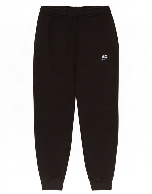 Nike Mens Treino Calças Joggers Pequeno Algodão Preto