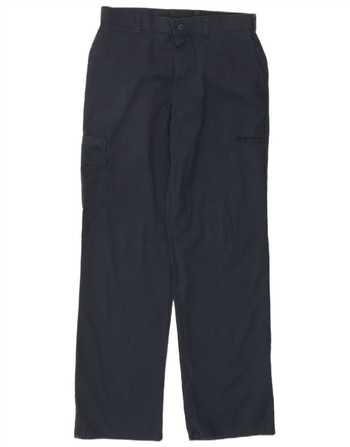 Calça cargo feminina reta Dickies US 10 grande W32 L32 azul marinho