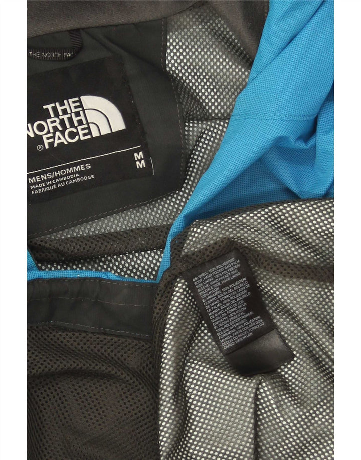 Jaqueta de chuva masculina com capuz The North Face UK 38 poliéster azul médio