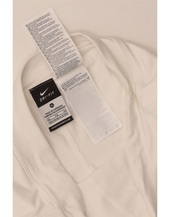 Nike Girls Dri Fit Skort 13-14 Anos XL Branco Poliéster