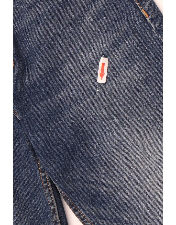 Zara Jeans Bootcut Feminino EU 38 Pequeno W28 L26 Azul Algodão