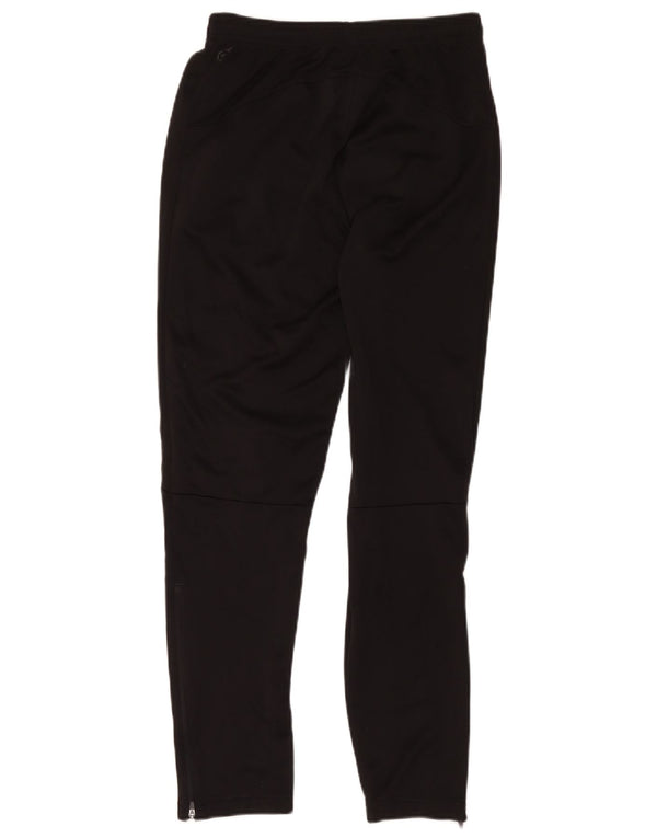 Calça de treino feminina Puma UK 8 pequena poliéster preto