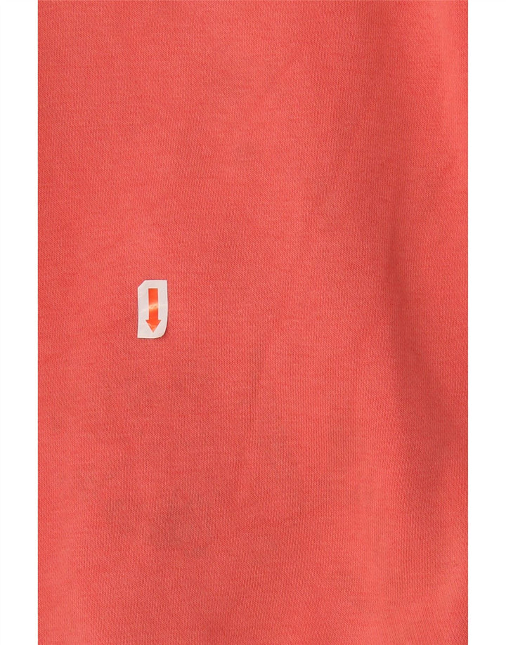 REEBOK moletom gráfico masculino jumper médio algodão rosa
