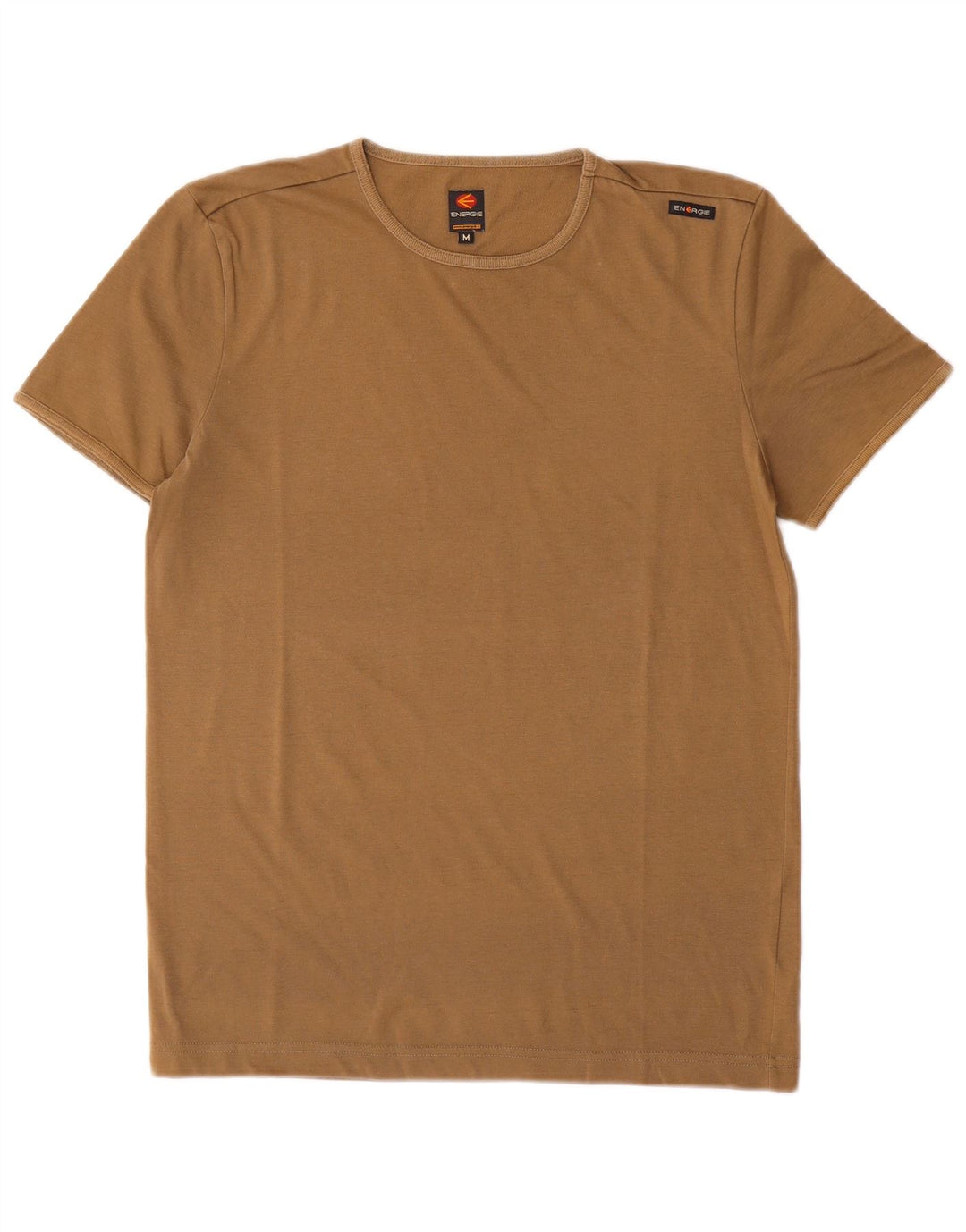 Camiseta masculina Energie Top médio algodão bege