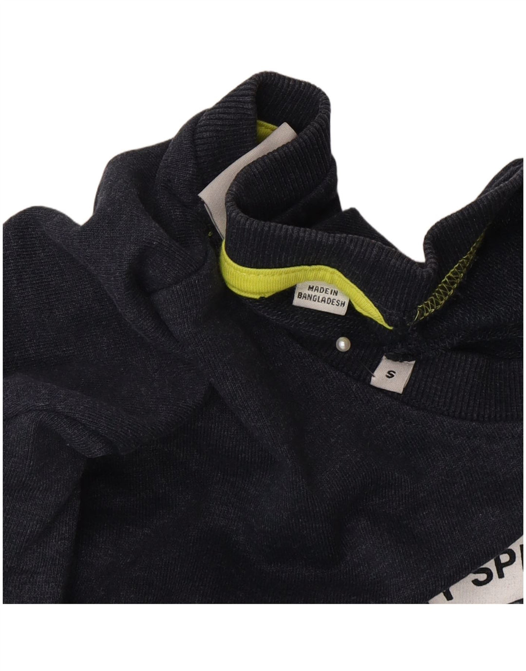 Jack & Jones moletom gráfico masculino jumper pequeno algodão azul marinho