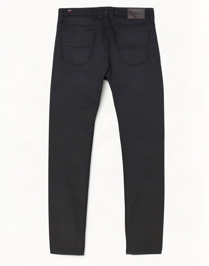 Diesel Mens Slim Jeans W32 L33 Azul Marinho Algodão