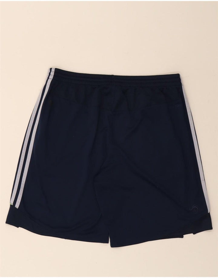 ADIDAS Mens Clima 365 Sport Shorts Grande Azul Marinho Colourblock Poliéster