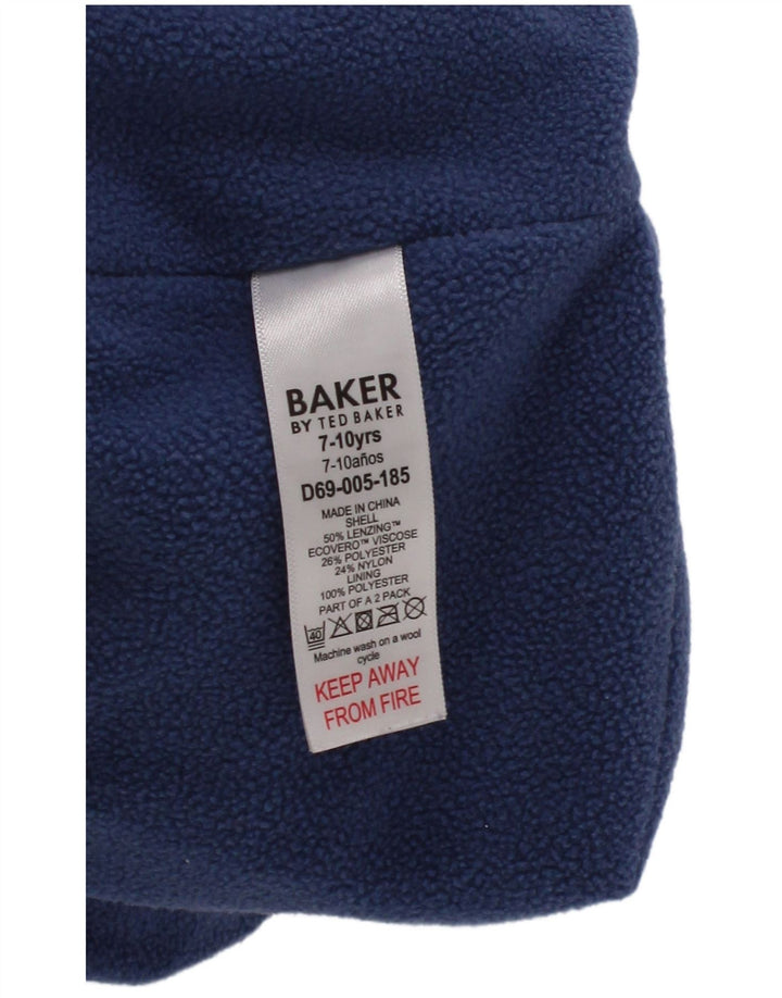 Gorro de malha Ted Baker Boys 9-10 anos azul viscose