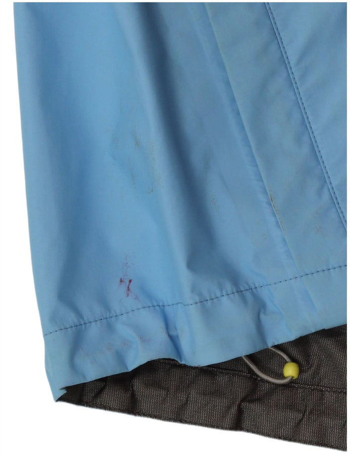 Escada Womens Oversized Rain Jacket UK 10 Small Blue