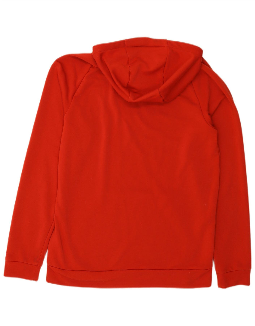Nike Mens Dri Fit Graphic Hoodie Jumper Médio Laranja Poliéster