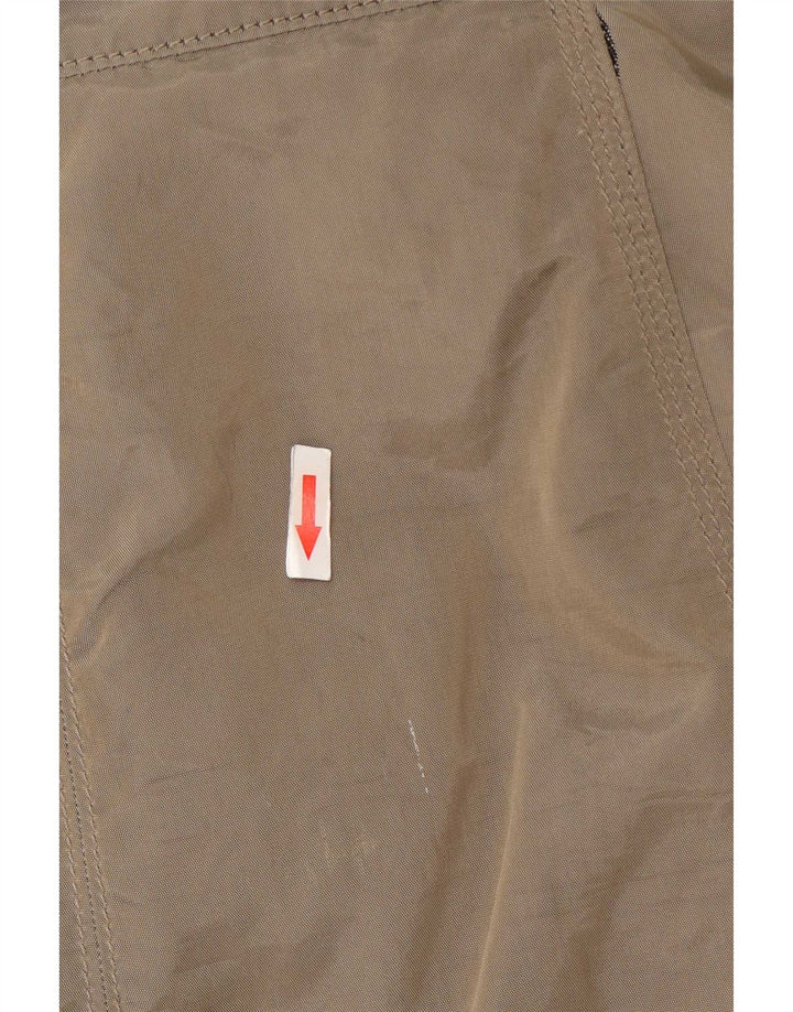 Casaco feminino acolchoado com capuz PEUTEREY IT 48 XL cáqui poliamida