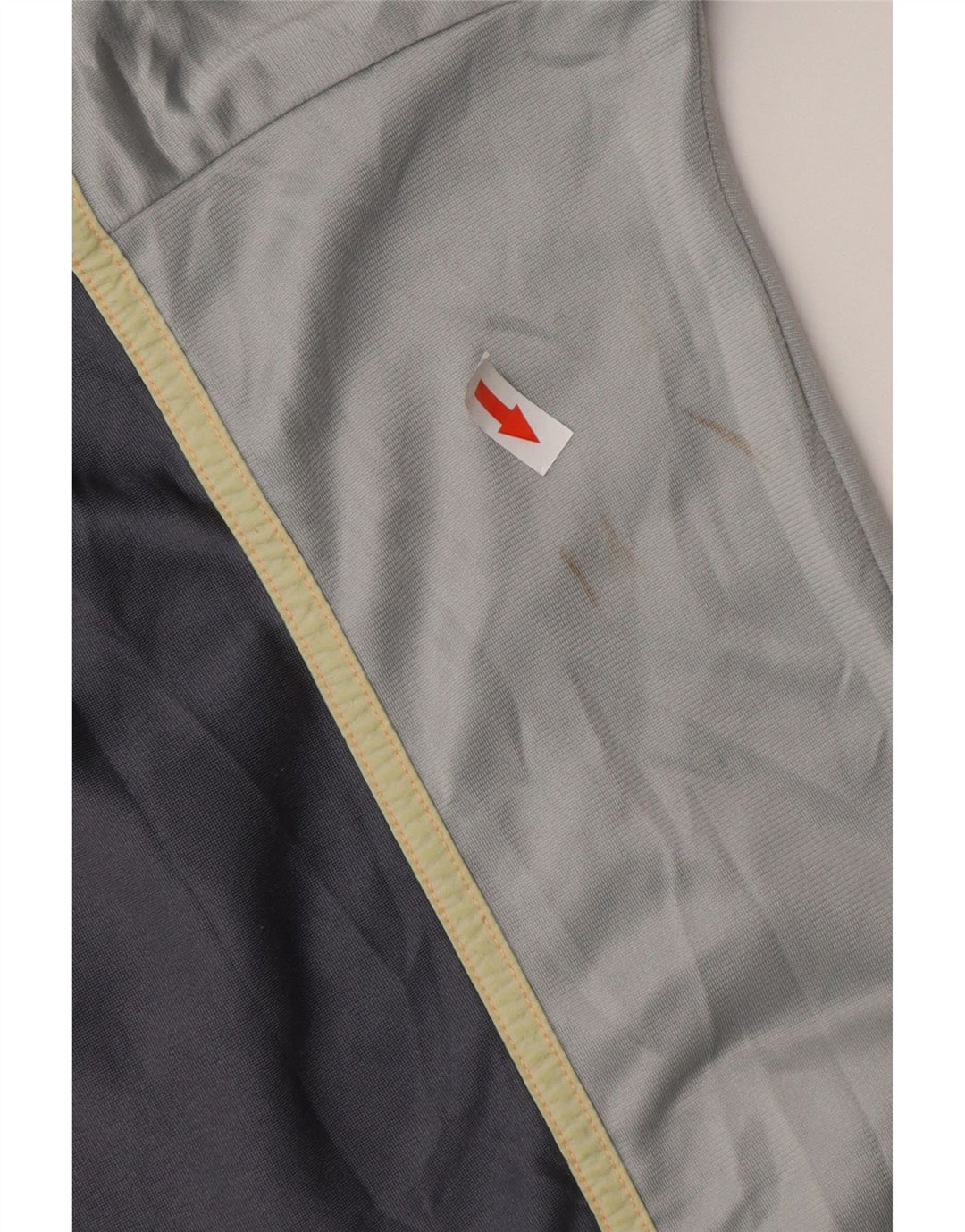 LOTTO Jaqueta masculina de agasalho XL cinza colorblock