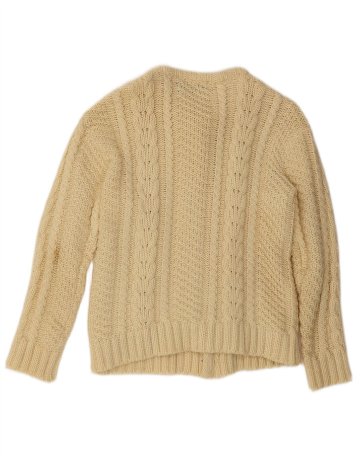 Suéter cardigã feminino MONTAFON EU 48 2XL bege