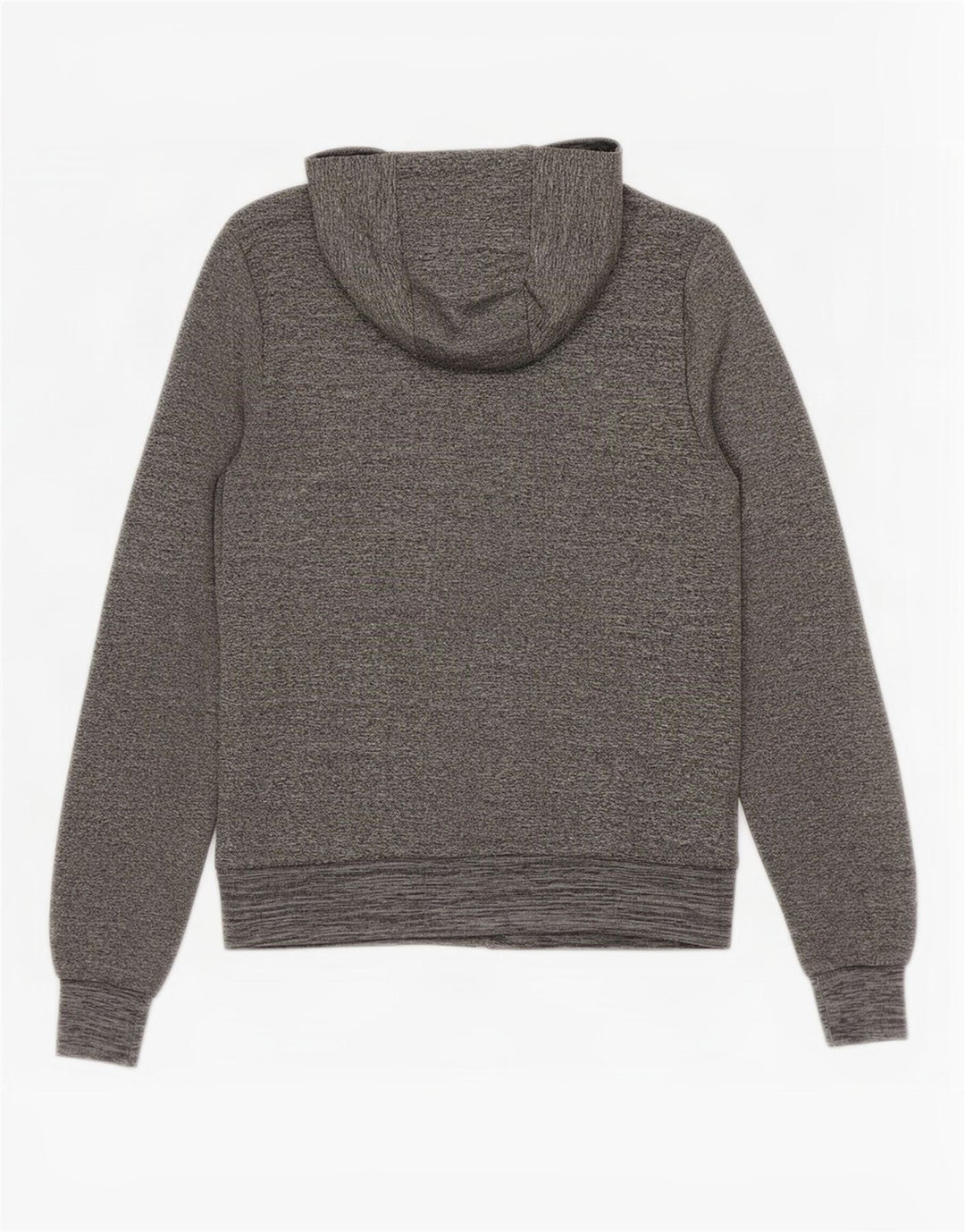 Ellesse Suéter feminino com capuz e zíper UK 8 pequeno cinza colorblock poliéster