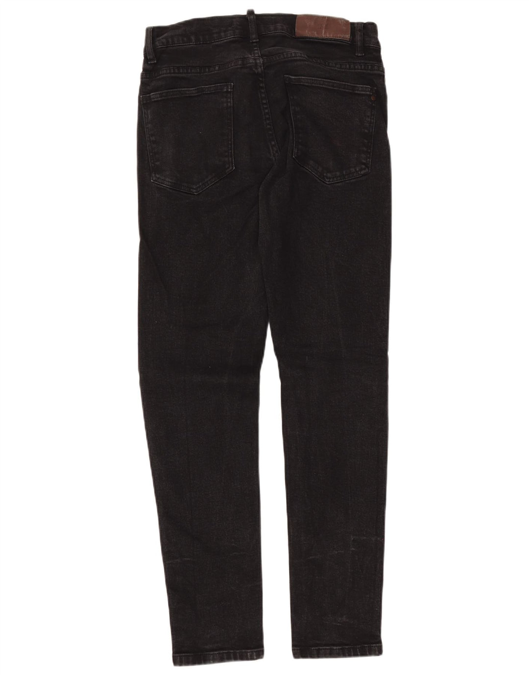 Zara Mens Skinny Jeans EU 40 Médio W30 L30 Algodão Preto