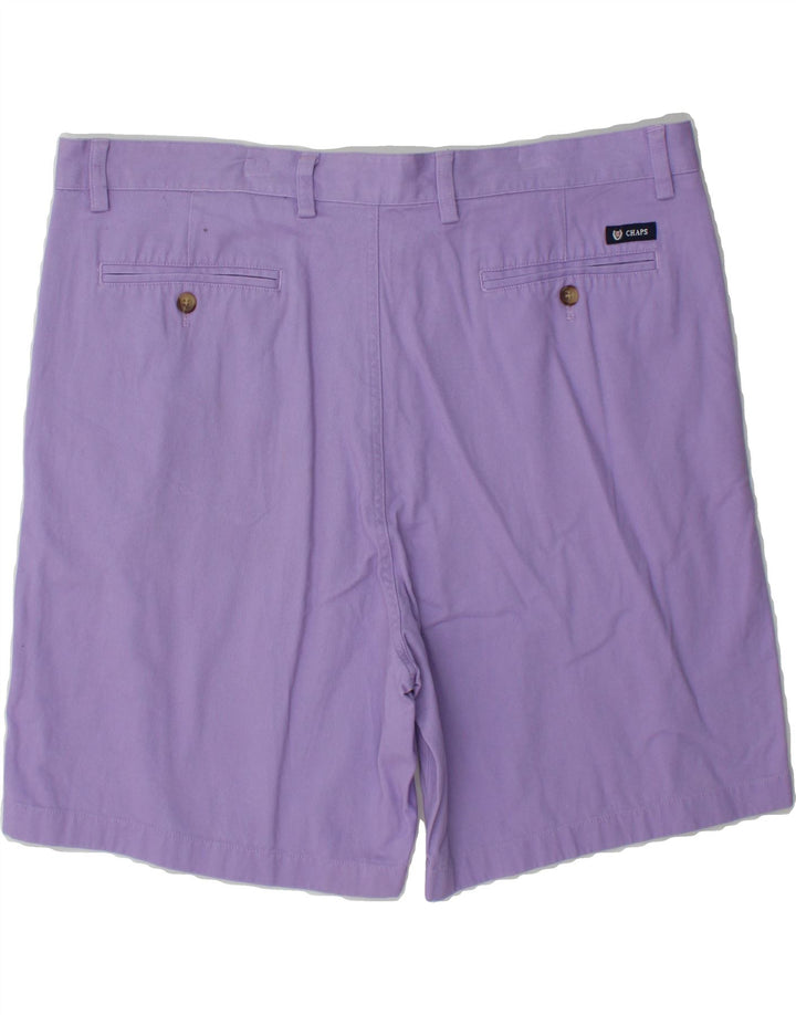 CHAPS Mens Casual Shorts W42 2XL Purple Cotton Vintage Chaps and Second-Hand Chaps from Messina Hembry 