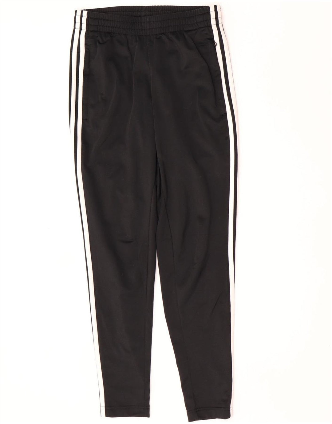 Calças de Agasalho Femininas Adidas Reino Unido 4/6 XS Preto Poliéster