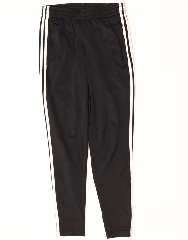 Calças de Agasalho Femininas Adidas Reino Unido 4/6 XS Preto Poliéster