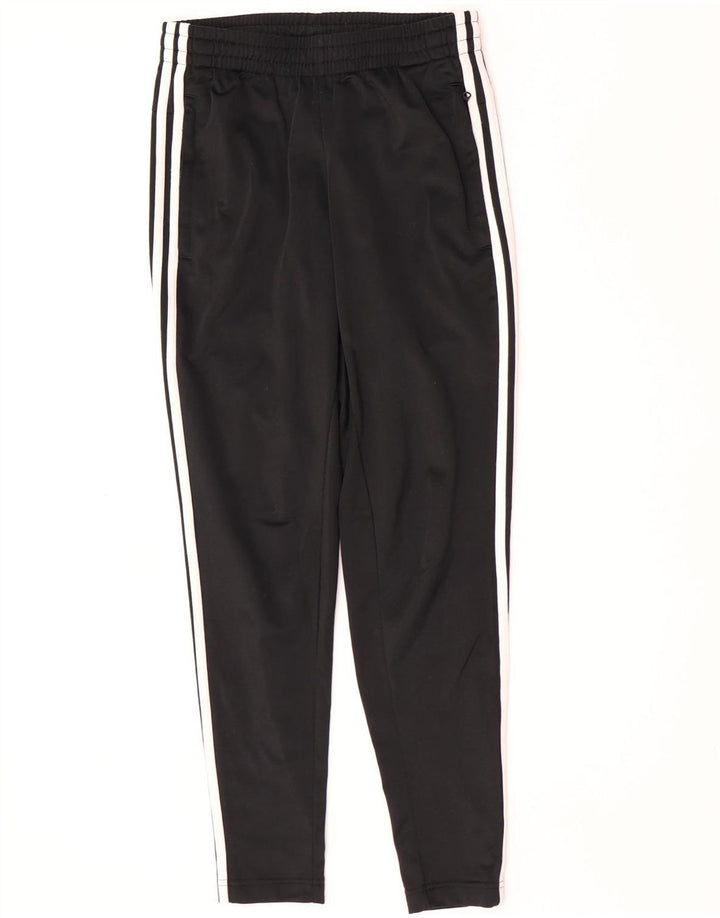 Calças de Agasalho Femininas Adidas Reino Unido 4/6 XS Preto Poliéster