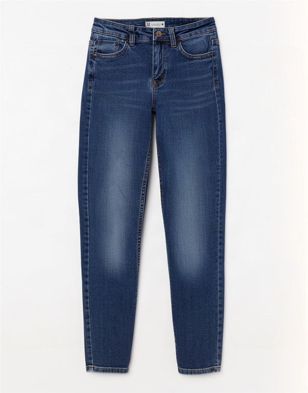 Zara Jeans Skinny Feminino EU 36 XS W26 L26 Azul