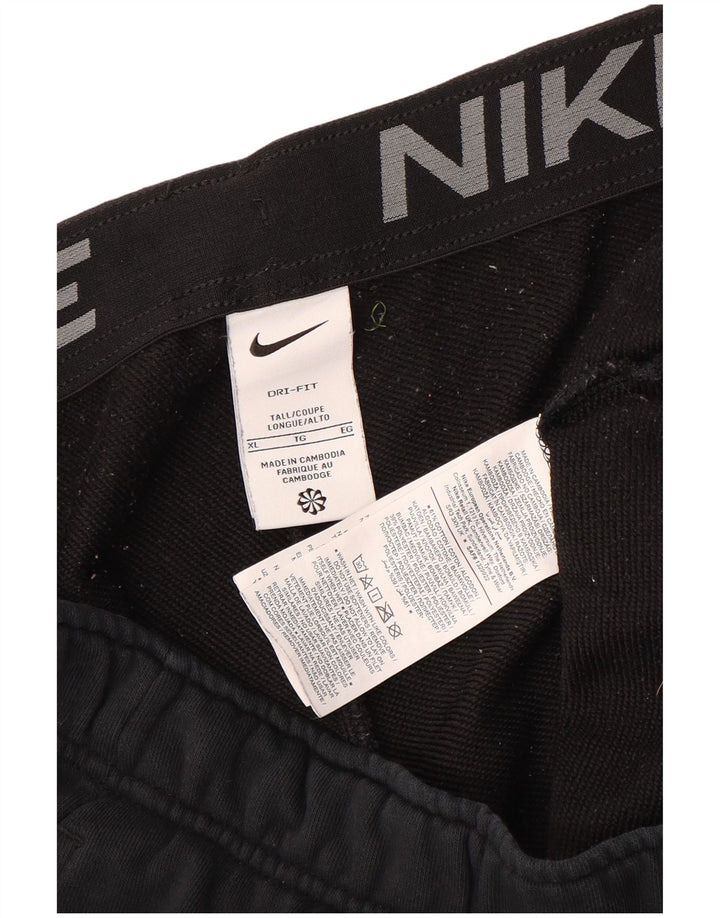 Calça de treino masculina NIKE Dri Fit Joggers XL preto algodão