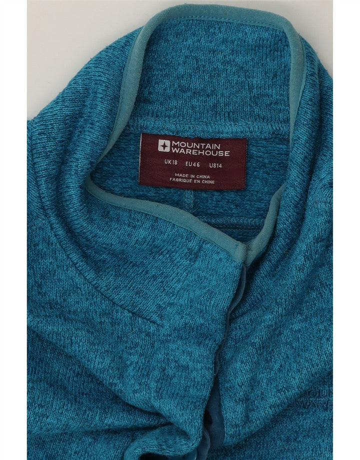 Moletom feminino oversized MOUNTAIN WAREHOUSE UK 18 XL azul