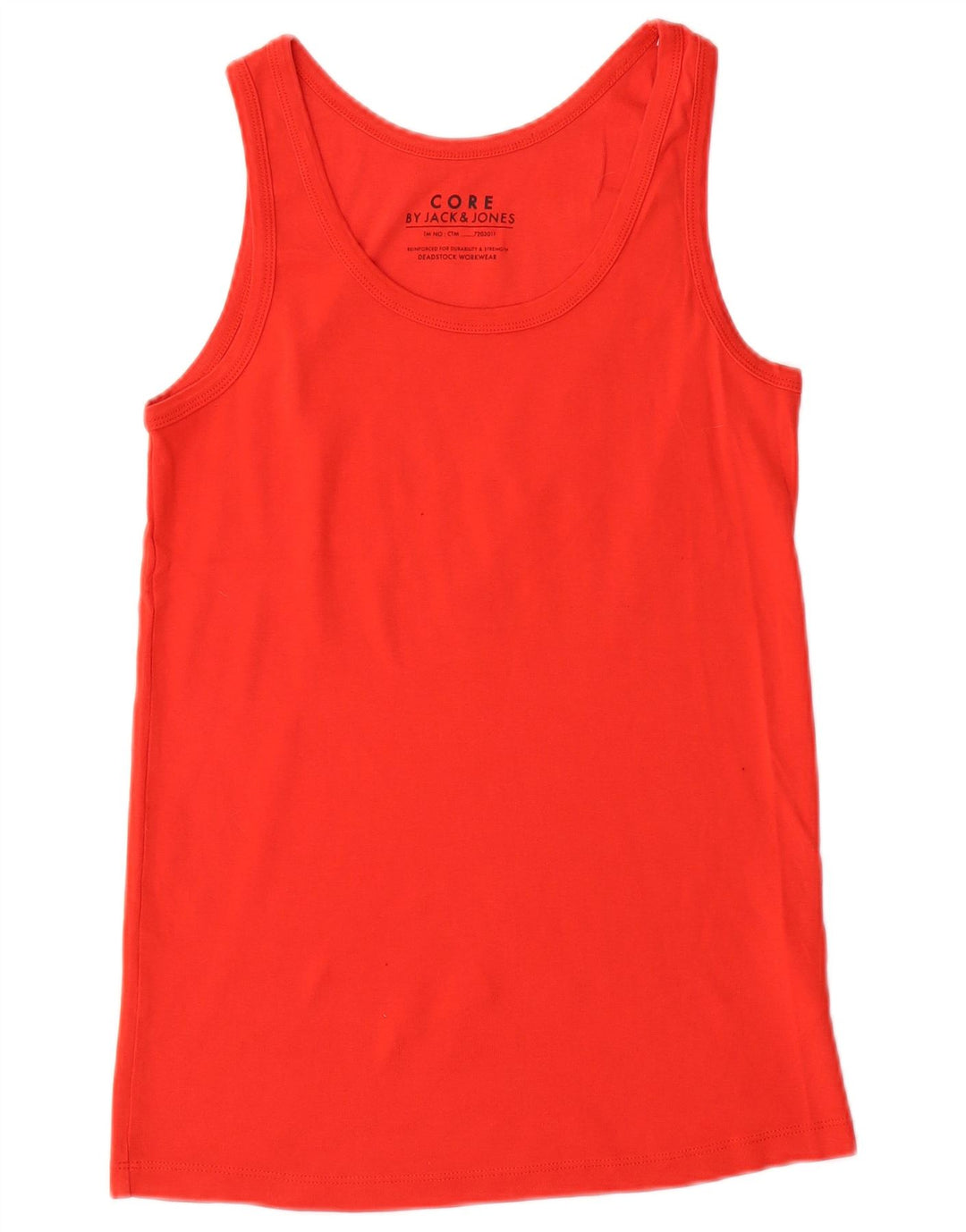 Colete masculino Jack & Jones Top grande de algodão vermelho