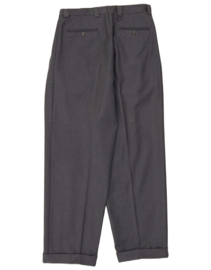 Calça masculina Comero Pegged Suit IT 46 pequena W30 L30 cinza