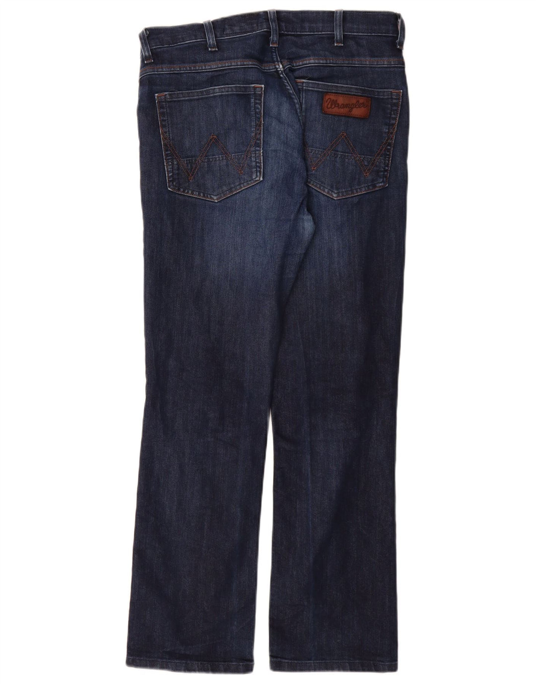 Calça jeans reta masculina WRANGLER Arizona Stretch W32 L28 algodão azul