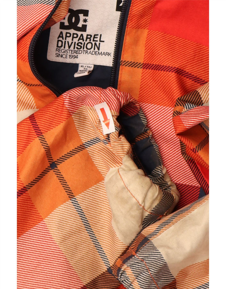 Jaqueta corta-vento encapuçado masculina DC 42 XL poliéster multicolorido verificado