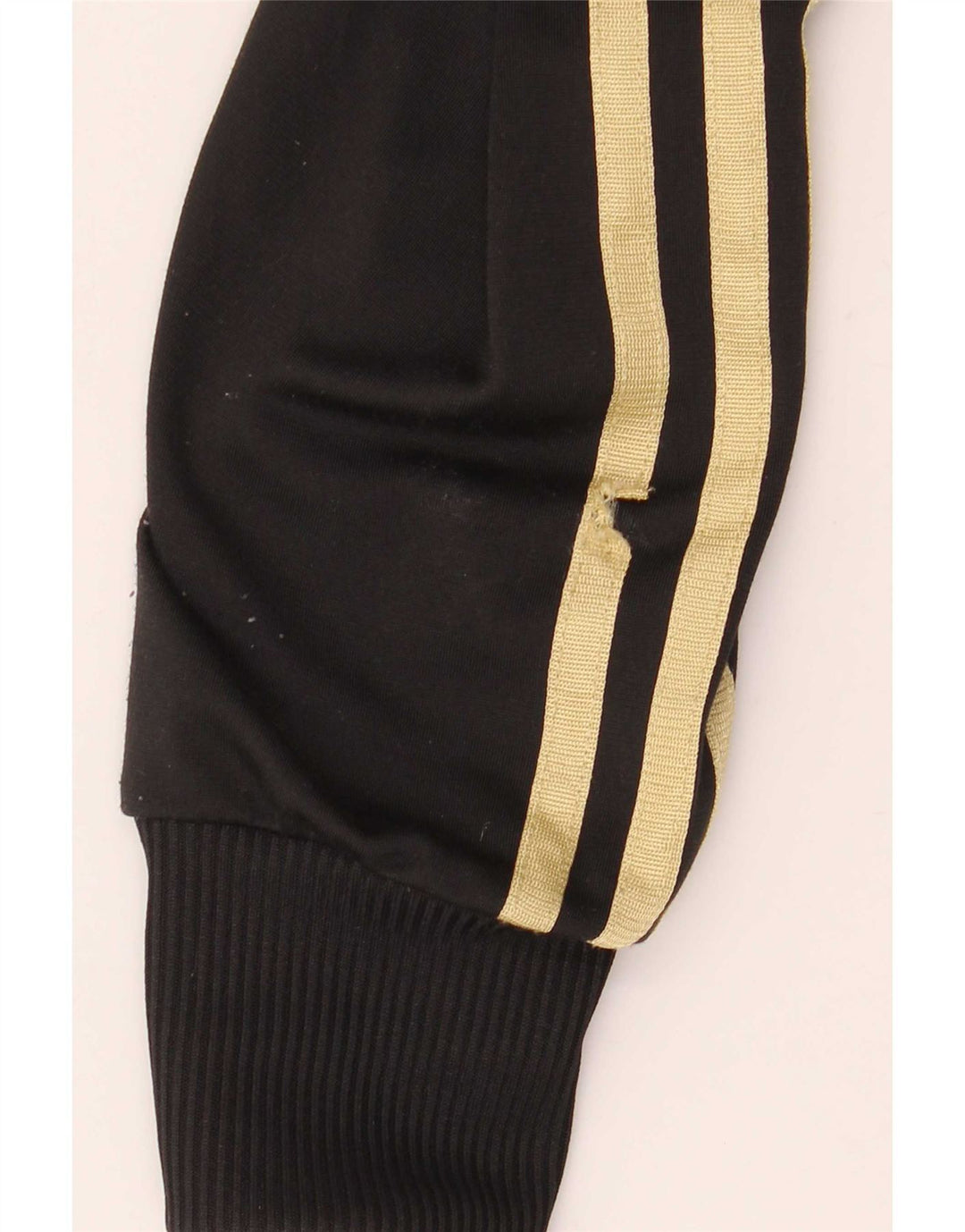 Adidas Womens Graphic Tracksuit Top Jacket EU 40 Médio Preto Poliéster