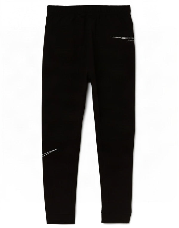 Nike Mens Dri Fit Graphic Calças de treino Joggers Pequeno Poliéster Preto