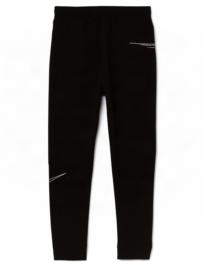 Nike Mens Dri Fit Graphic Calças de treino Joggers Pequeno Poliéster Preto