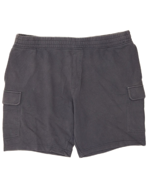 Shorts esportivos masculinos Marks & Spencer Regular Fit XL algodão cinza