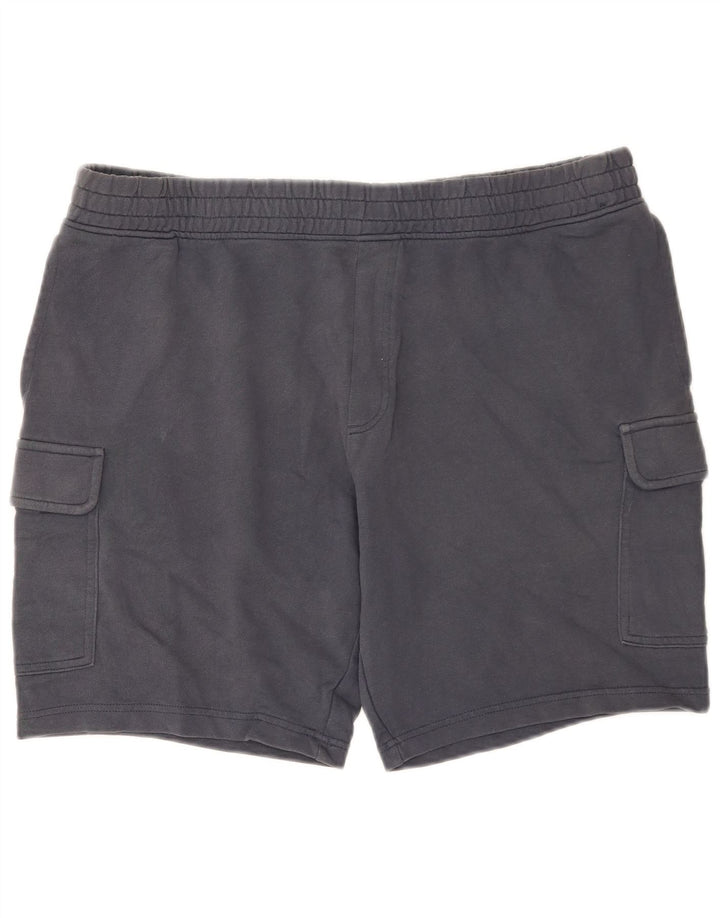 Shorts esportivos masculinos Marks & Spencer Regular Fit XL algodão cinza