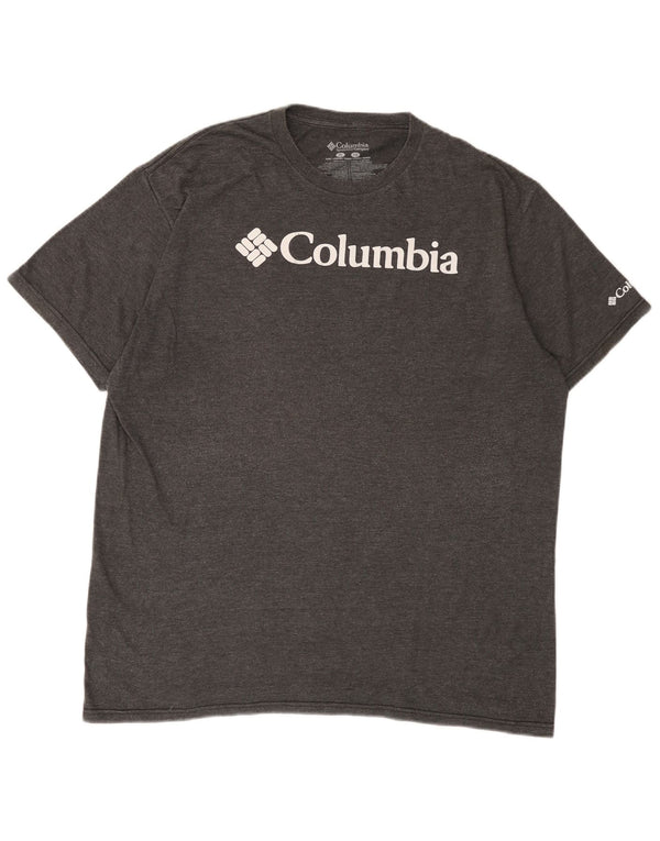 Camiseta Columbia Masculina Graphic Top XL Algodão Cinza
