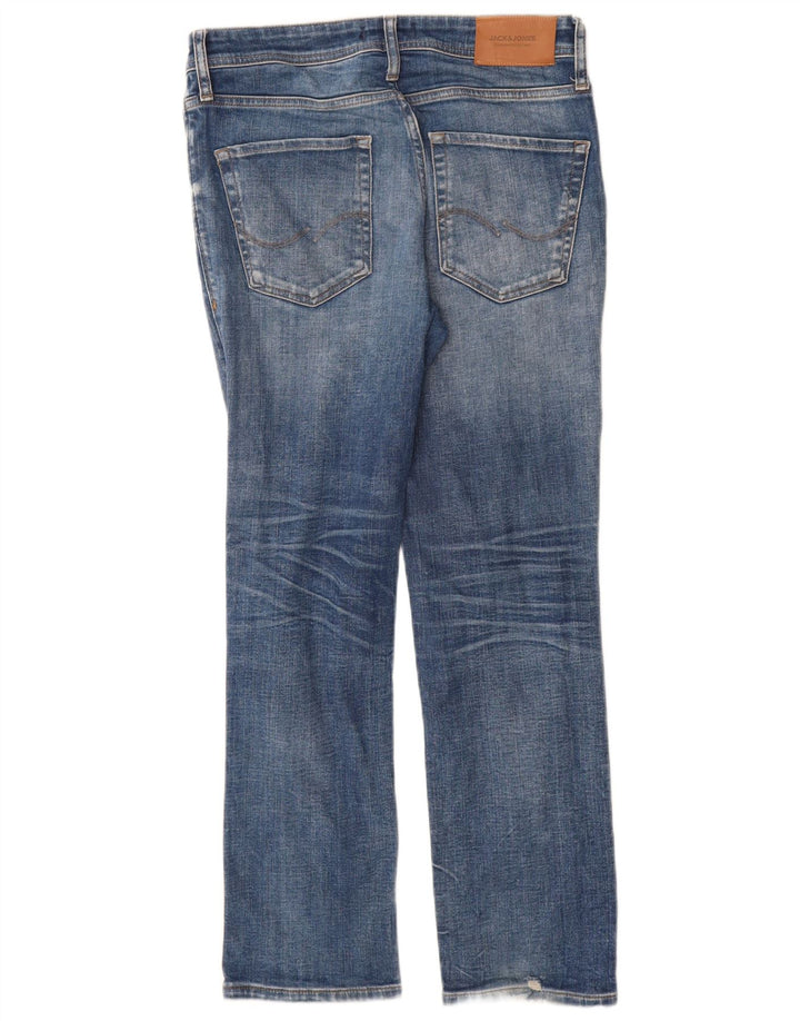 Jack & Jones Mens Slim Jeans W30 L30 Azul Algodão