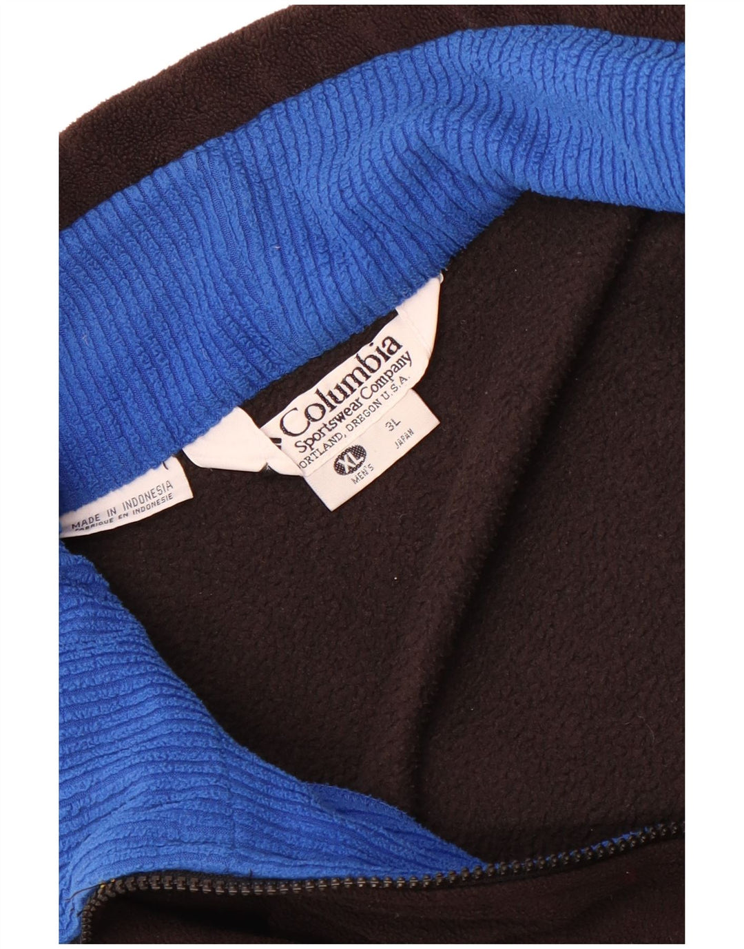 Jaqueta de lã masculina Columbia UK 42 XL preta