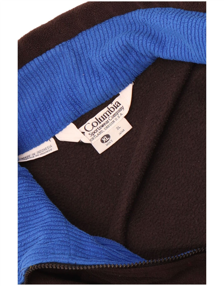 Jaqueta de lã masculina Columbia UK 42 XL preta