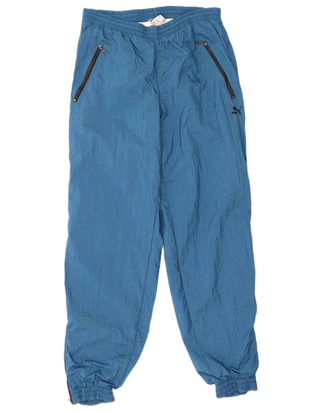 Calça de treino masculina Puma Joggers grande azul poliamida