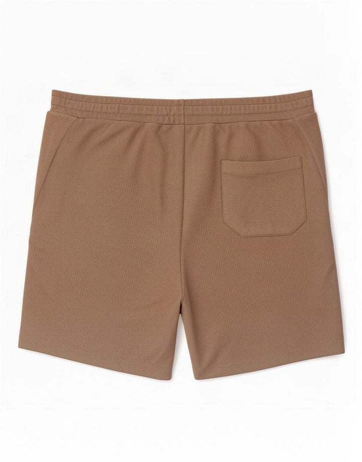 Zara Shorts esportivos masculinos grandes bege
