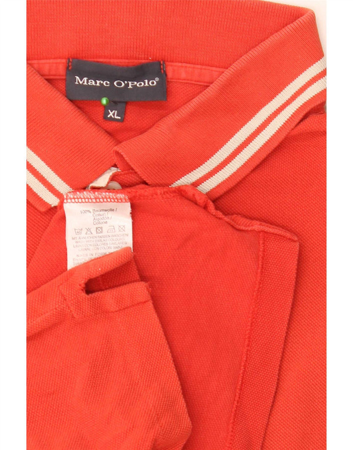 Camisa polo masculina Marc O'Polo XL laranja algodão