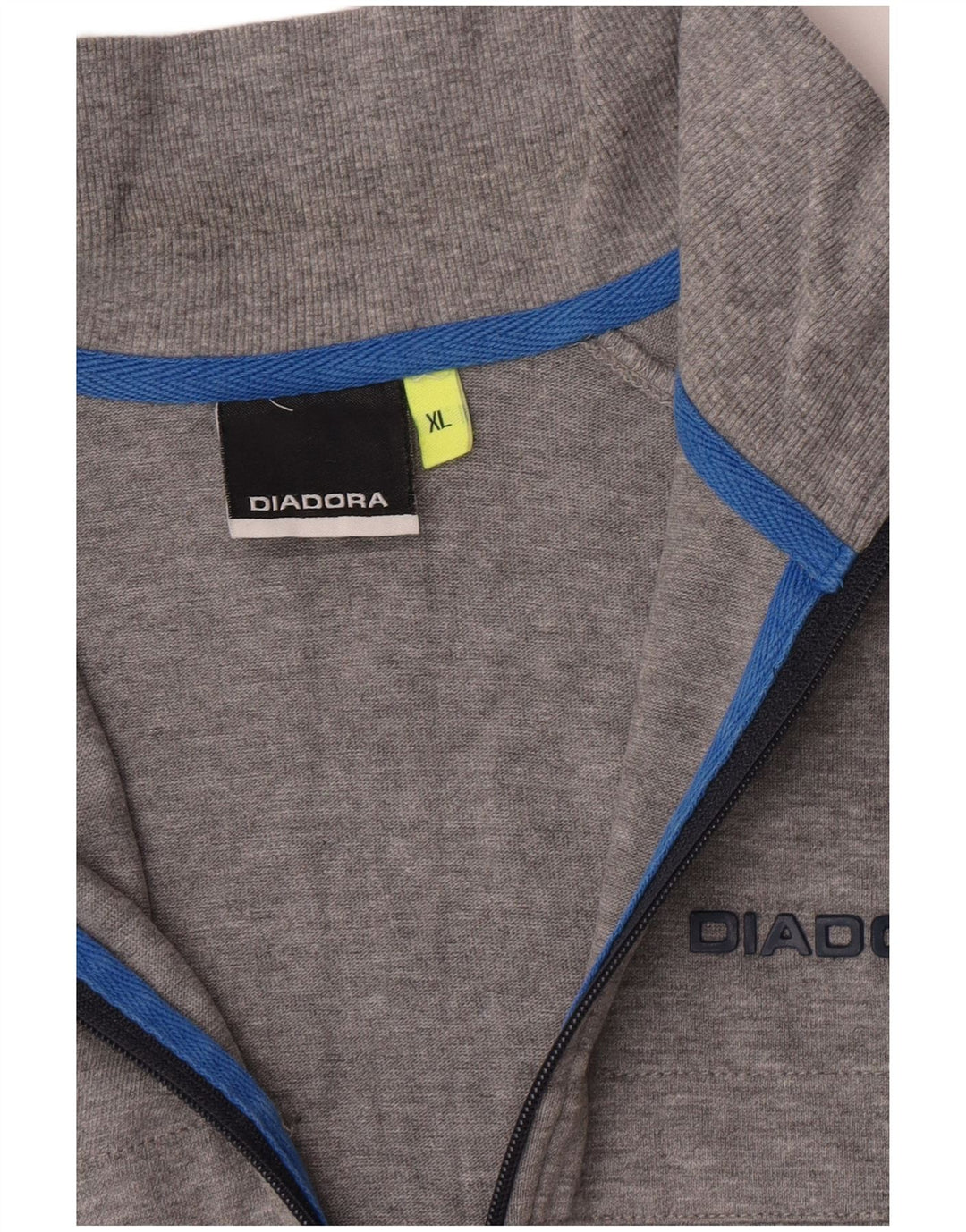Diadora Mens Tracksuit Top Jacket XL Cinza