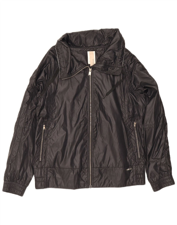 Jaqueta Bomber Reebok Masculina UK 42 XL Preto Nylon