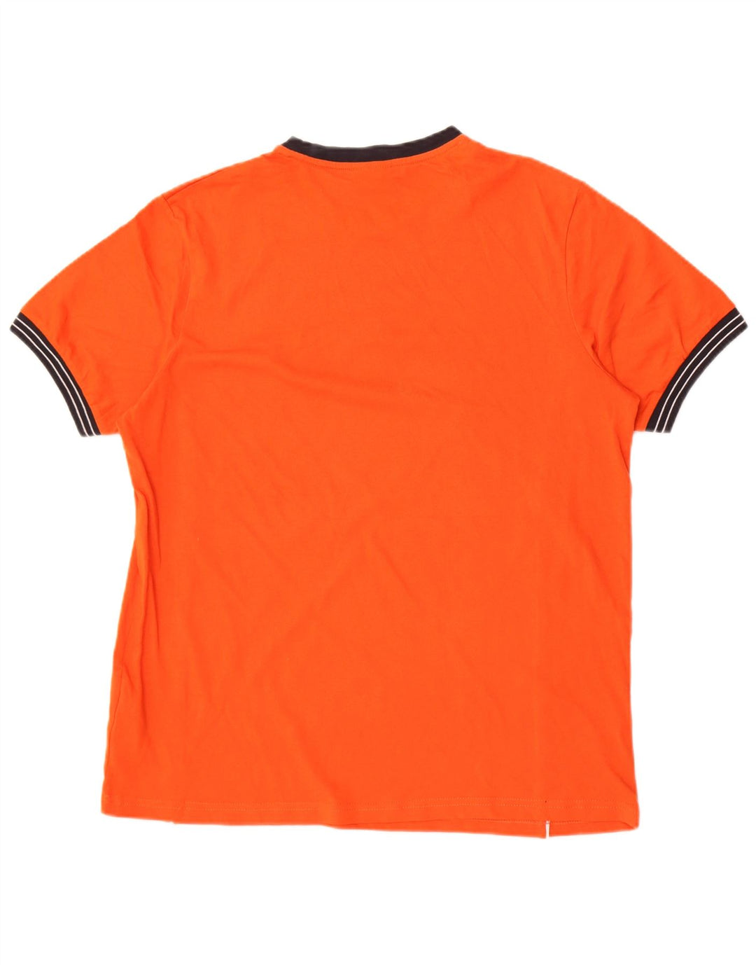 Camiseta masculina Ellesse Top grande de algodão laranja