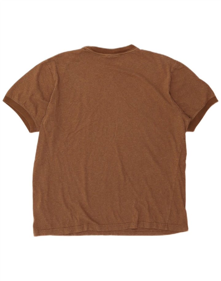 Camiseta masculina Puma Regular Fit Graphic Top Grande Algodão Marrom