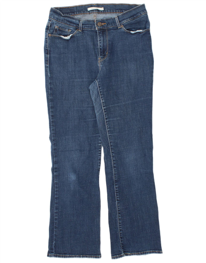 Jeans feminino clássico bootcut Levi's W29 L28 azul algodão