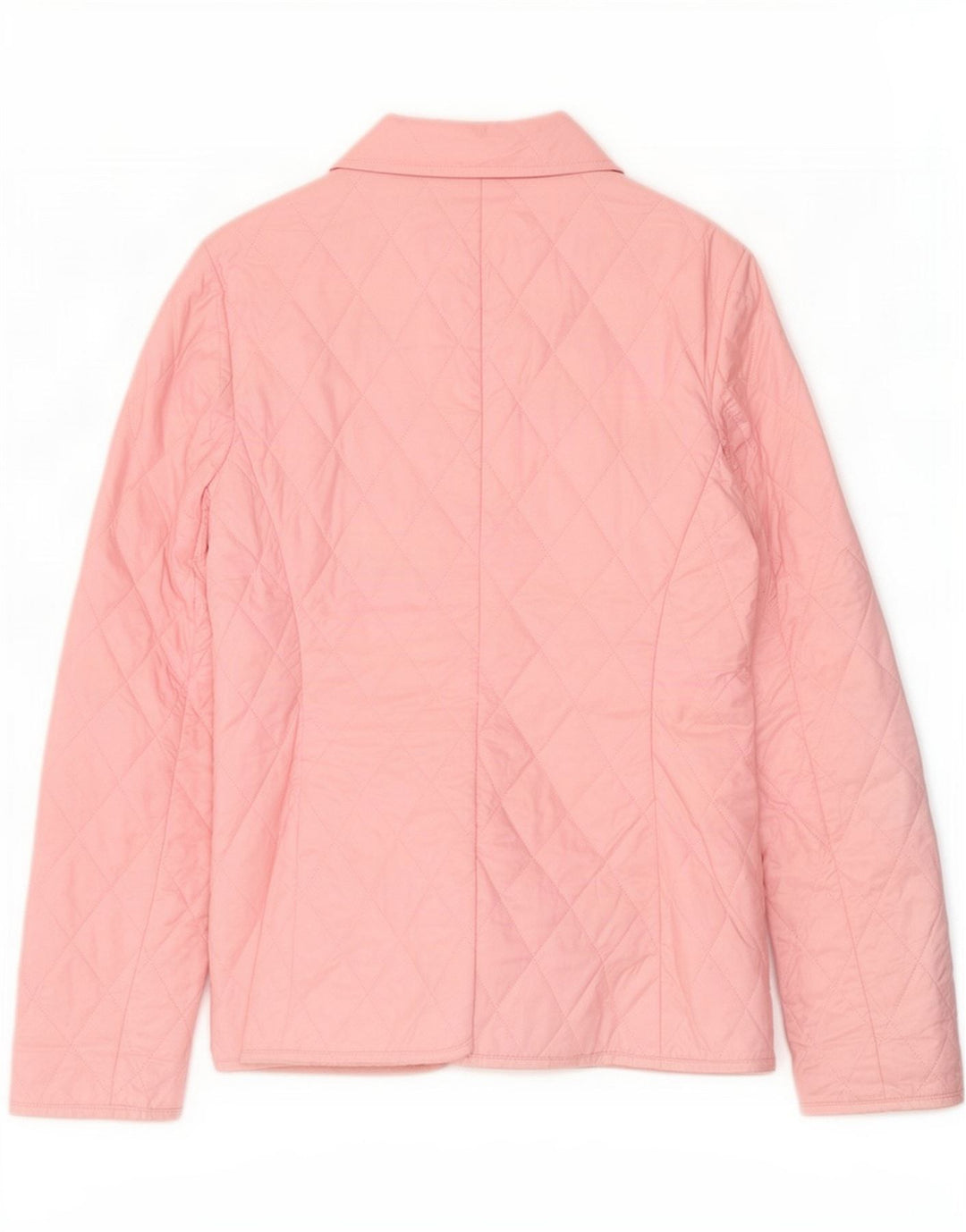 Jaqueta acolchoada feminina Marks & Spencer Reino Unido 10 poliéster rosa pequeno