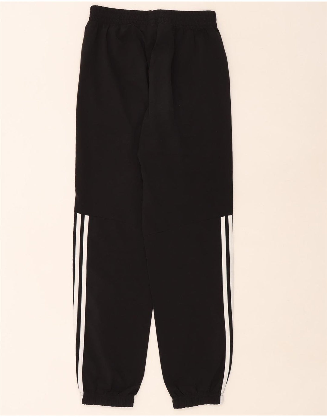 Adidas meninos calças de treino joggers 13-14 anos preto poliéster